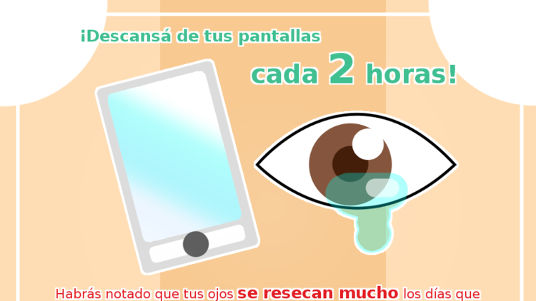 Descansá de tus pantallas