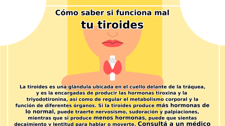 Identificar problemas de tiroides