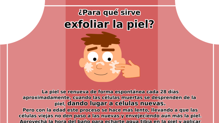 Exfoliar la piel