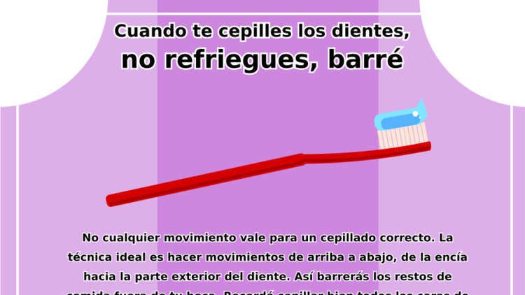 Barrer, no fregar