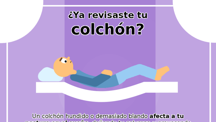 ¿Ya revisaste tu colchón?