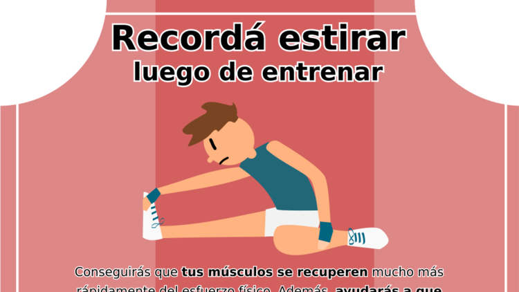 Estirar luego de entrenar