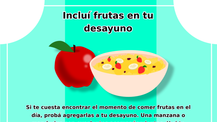 Incluí frutas en tu desayuno