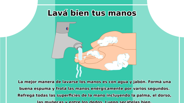 Lavá bien tus manos