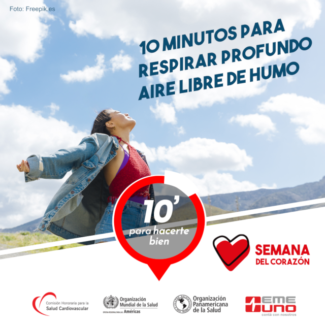 10 minutos para respirar aire libre de humo